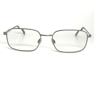 Flexon Benjamin 600 033 Eyeglasses Frames Gunmetal Rectangular 54-18-140 21967
